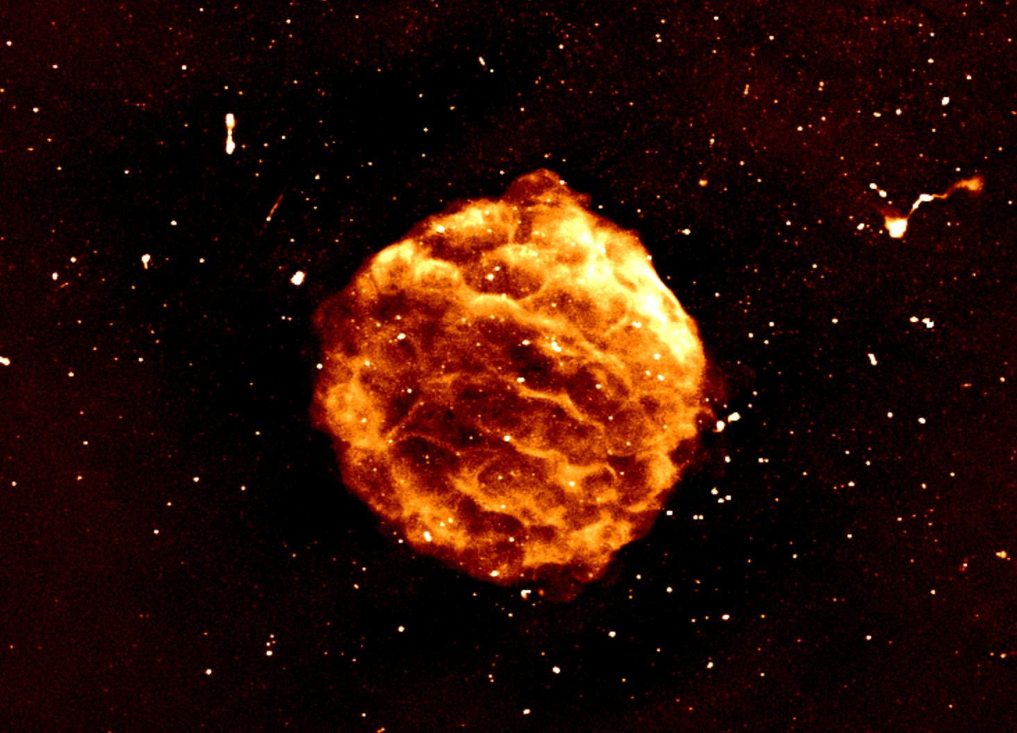 ASKAP's Supernova remnant done in Setonix